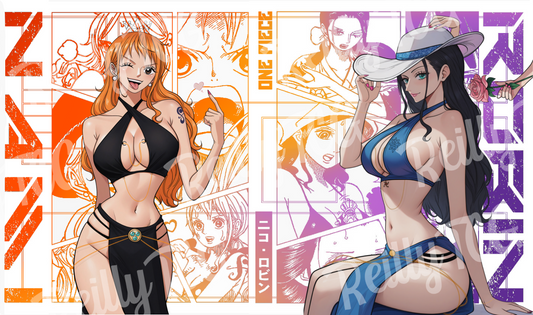 GIRLS Nami & Robin Playmat