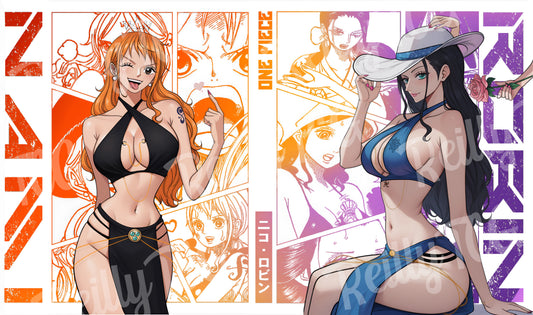 GIRLS Nami & Robin Playmat