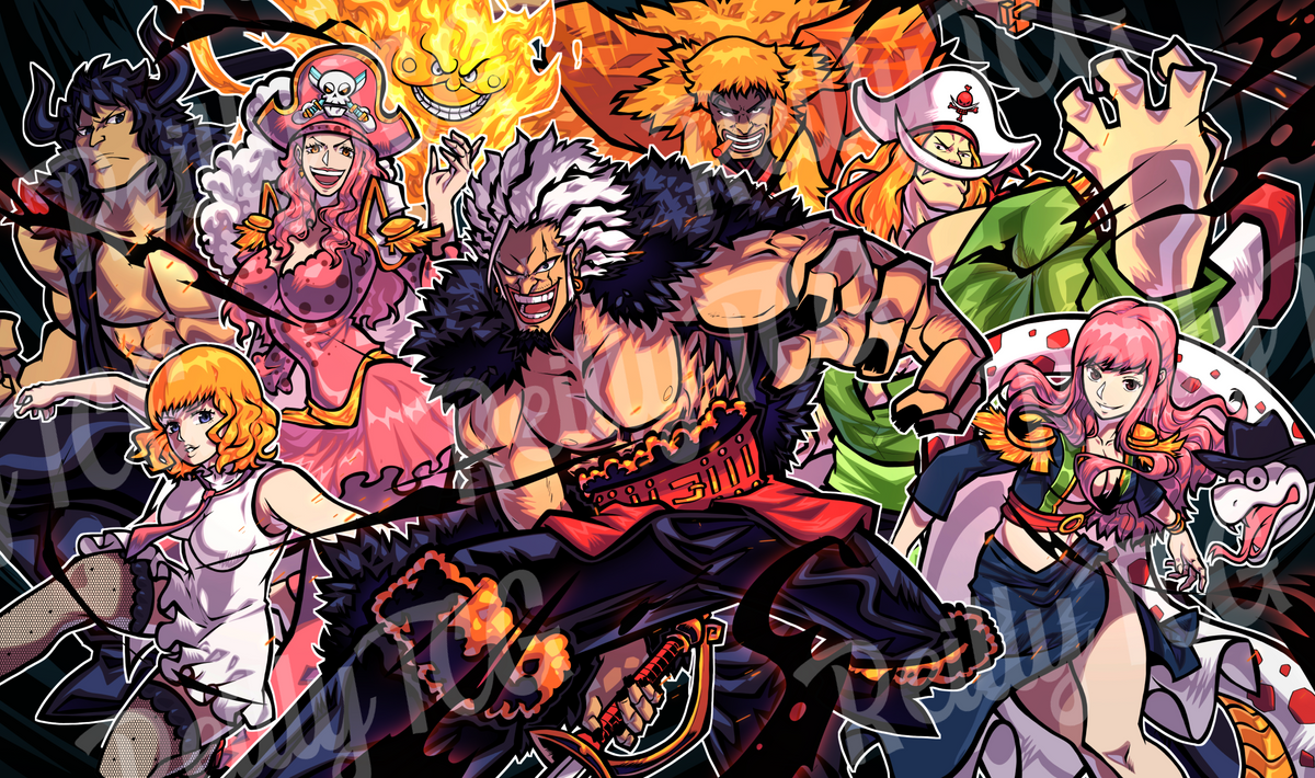 Rock's Crew TCG Playmat