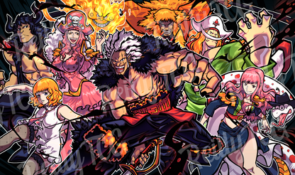 Rock's Crew TCG Playmat