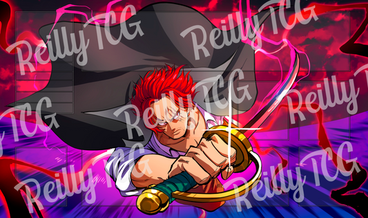 Shanks Divine Departure TCG Playmat