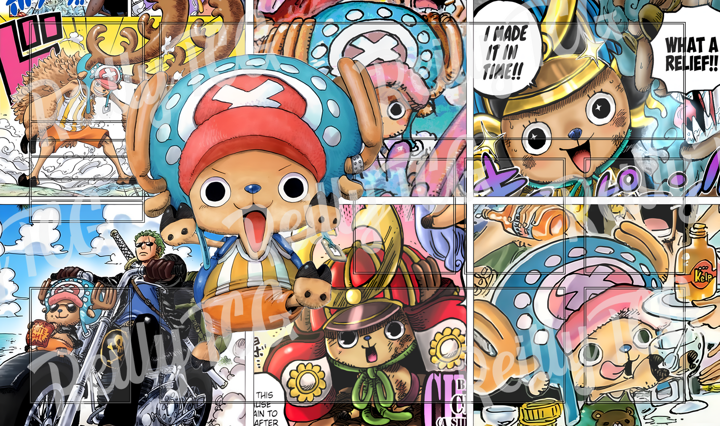 Chopper Manga Color TCG Playmat