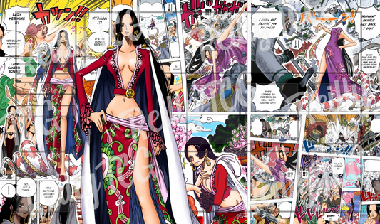 Boa Hancock Manga TCG Playmat