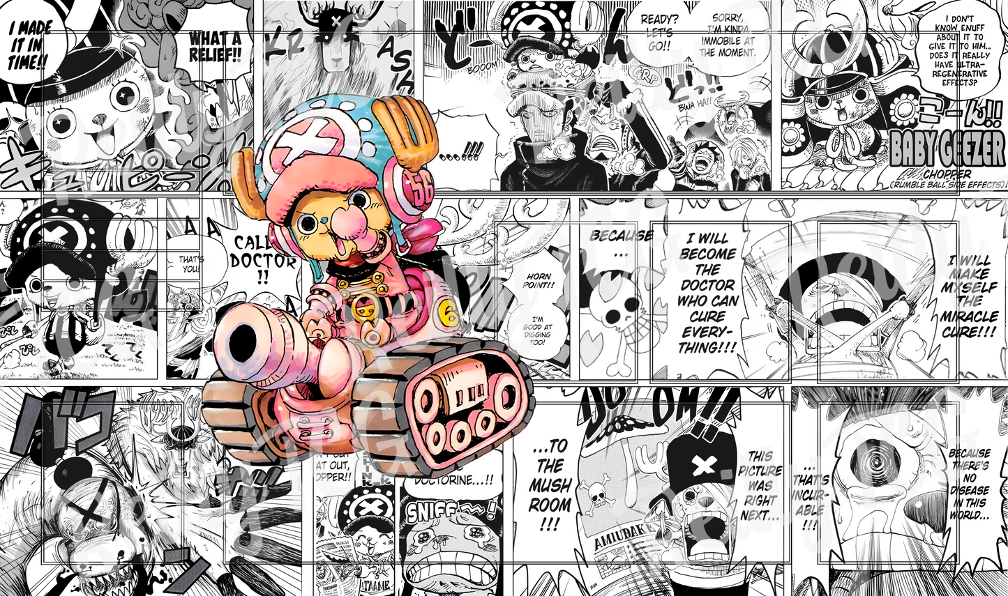 Chopper Manga TCG Playmat