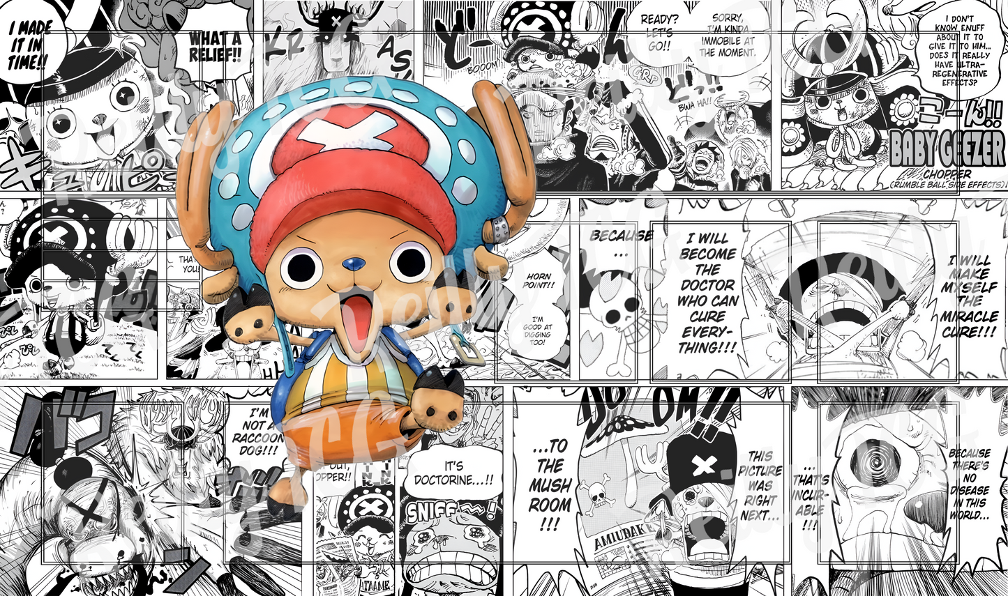 Chopper Manga TCG Playmat