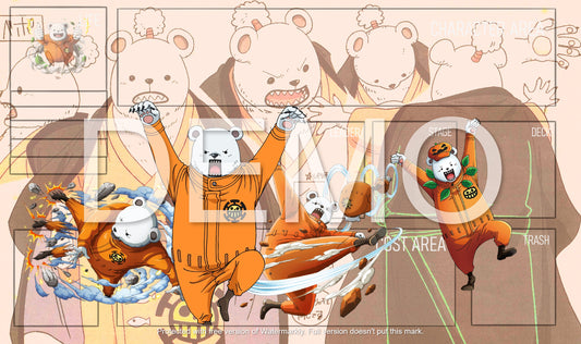 Bepo One Piece TCG Playmat