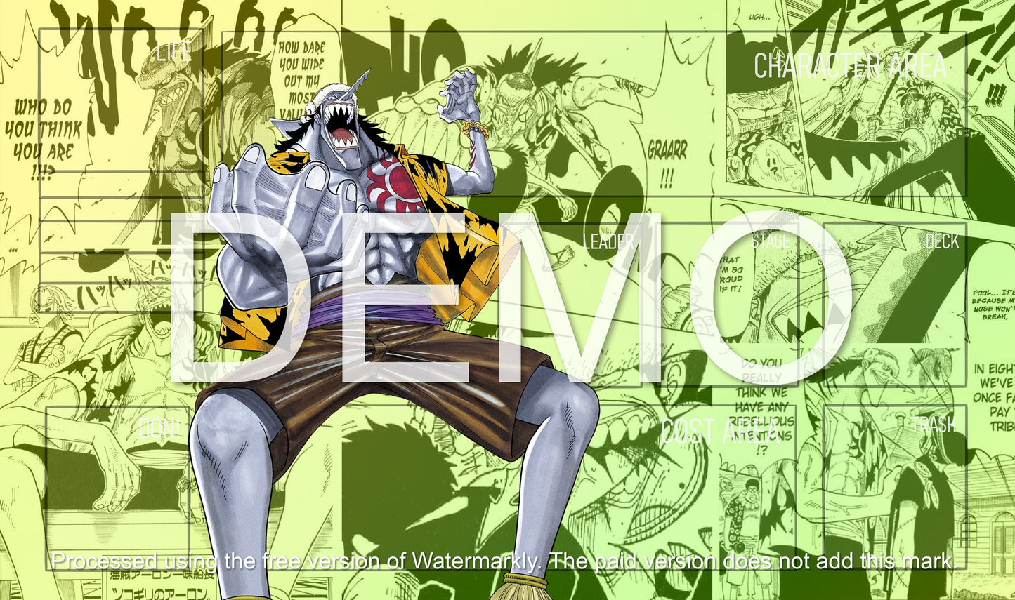 Arlong One Piece TCG Playmat