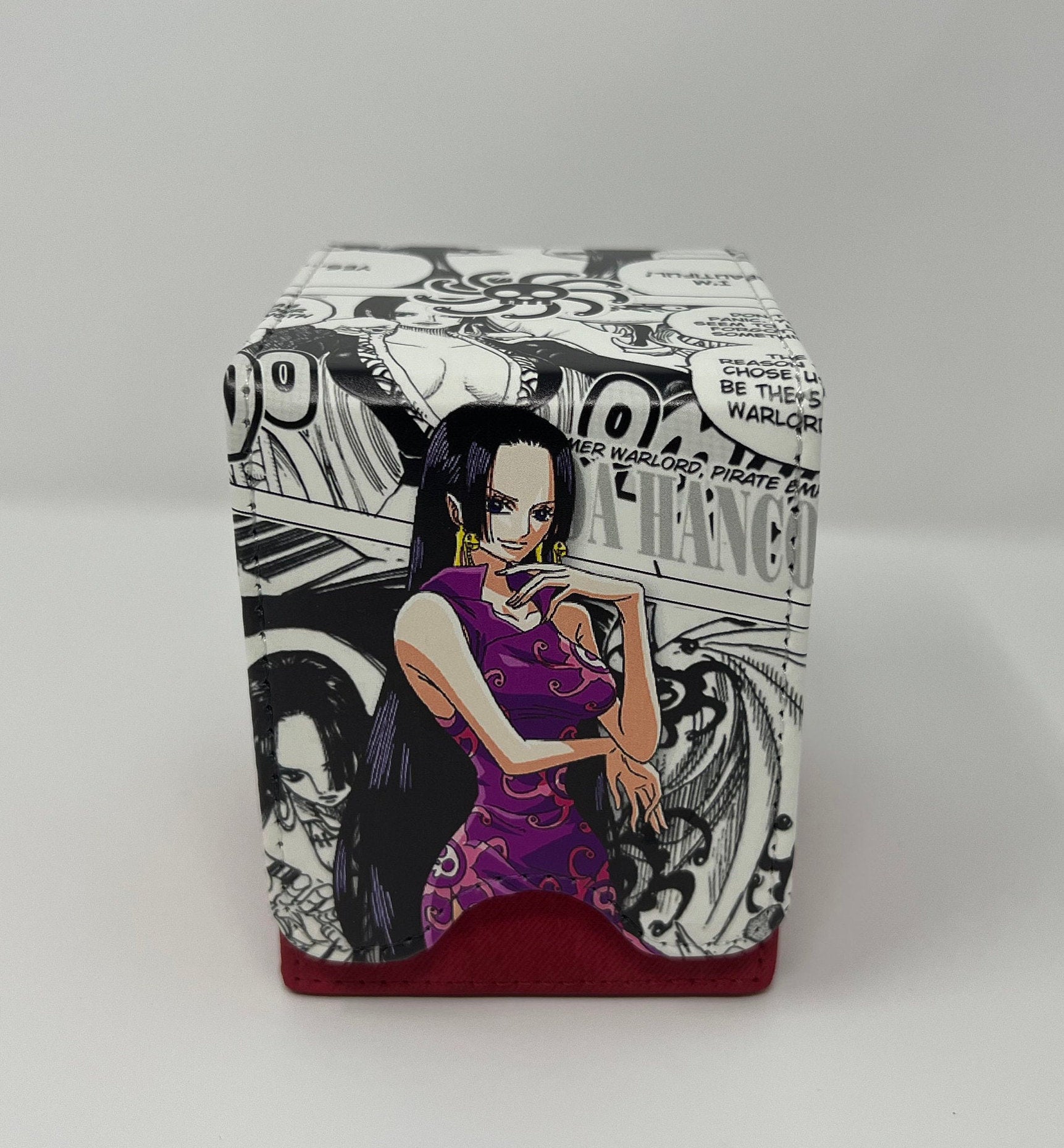 one piece tcg boa hancock deck Boa Hancock Standard Deck Box – ReillyTCG