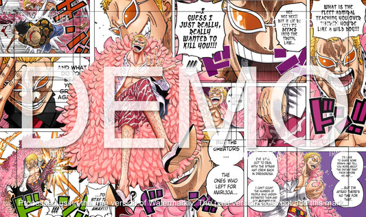 Donquixote Doflamingo One Piece TCG Playmat